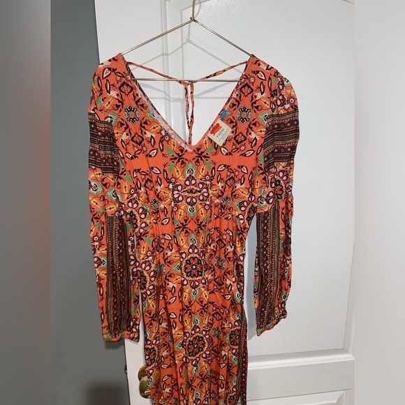 Farm Rio for Anthropologie Clarabella Maxi Floral Dress 🌻 XS - Picture 10 of 16